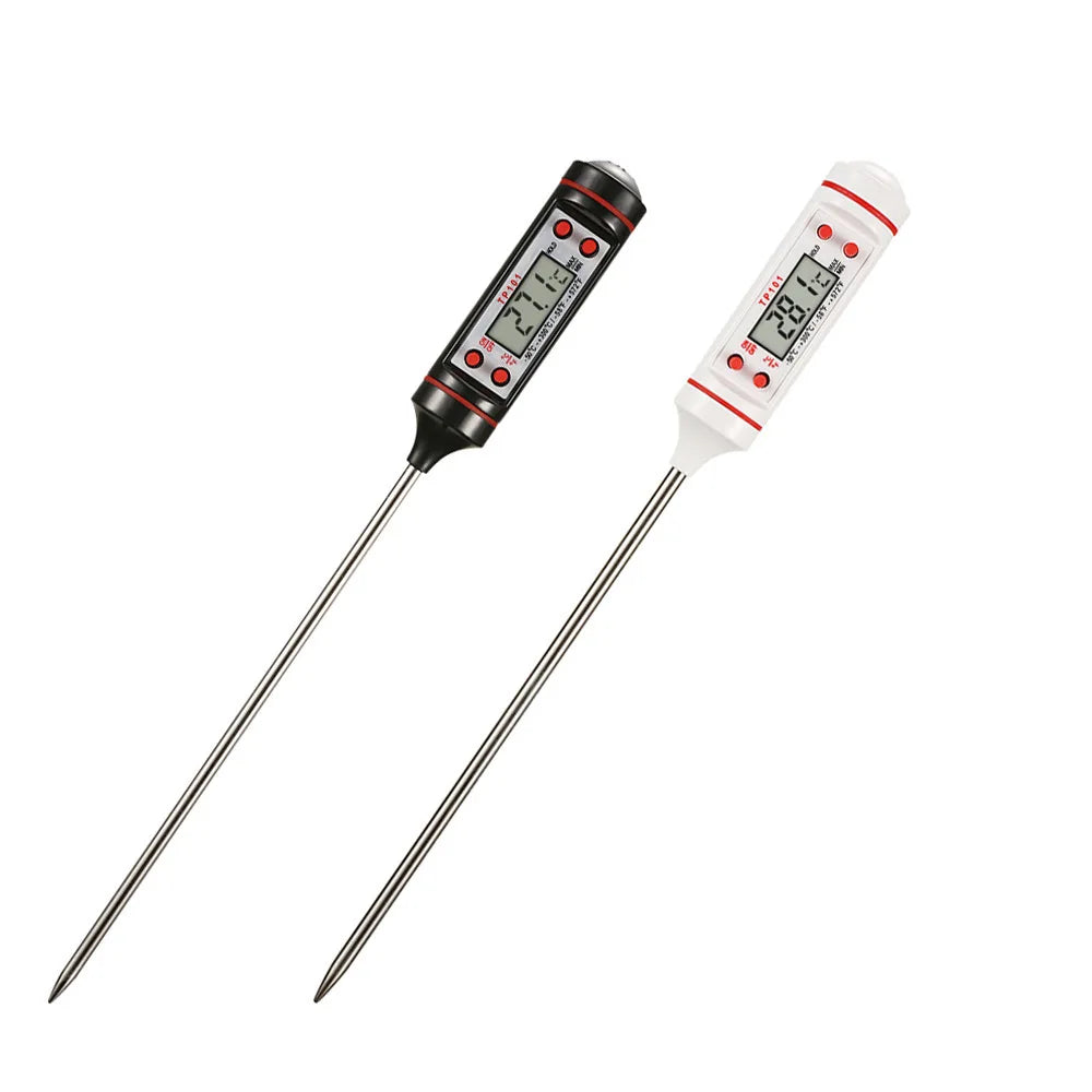 Electronic Food Thermometer with Probe – Perfect for Baking and Cooking